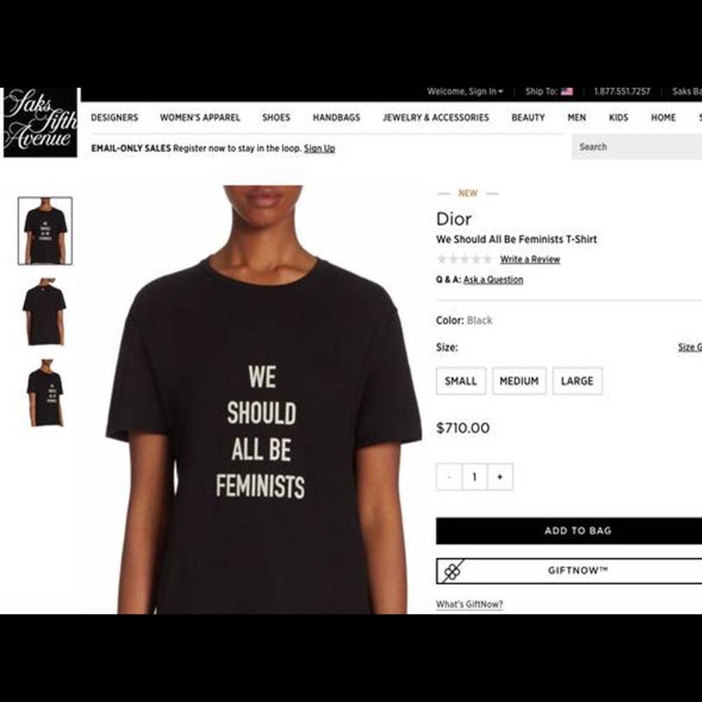 **Sold** Dior t-shirt